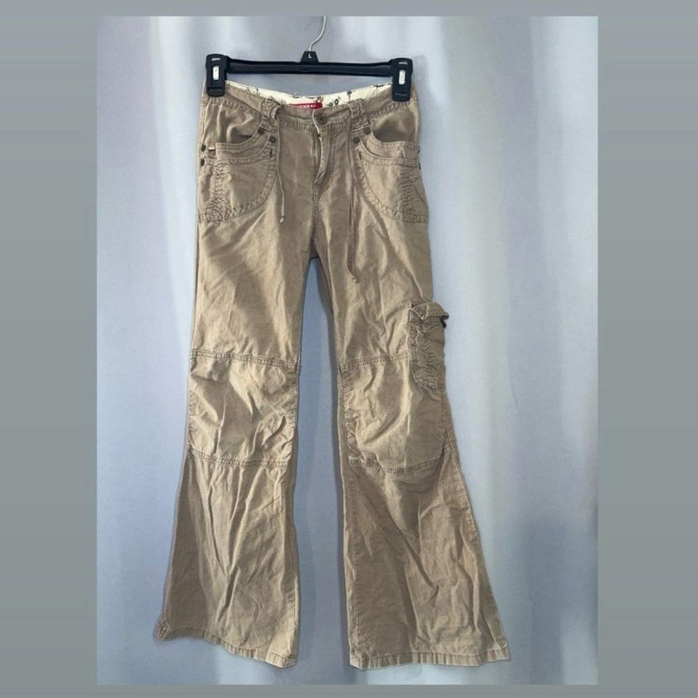 UNIONBAY Women's Flare Jeans in Khaki